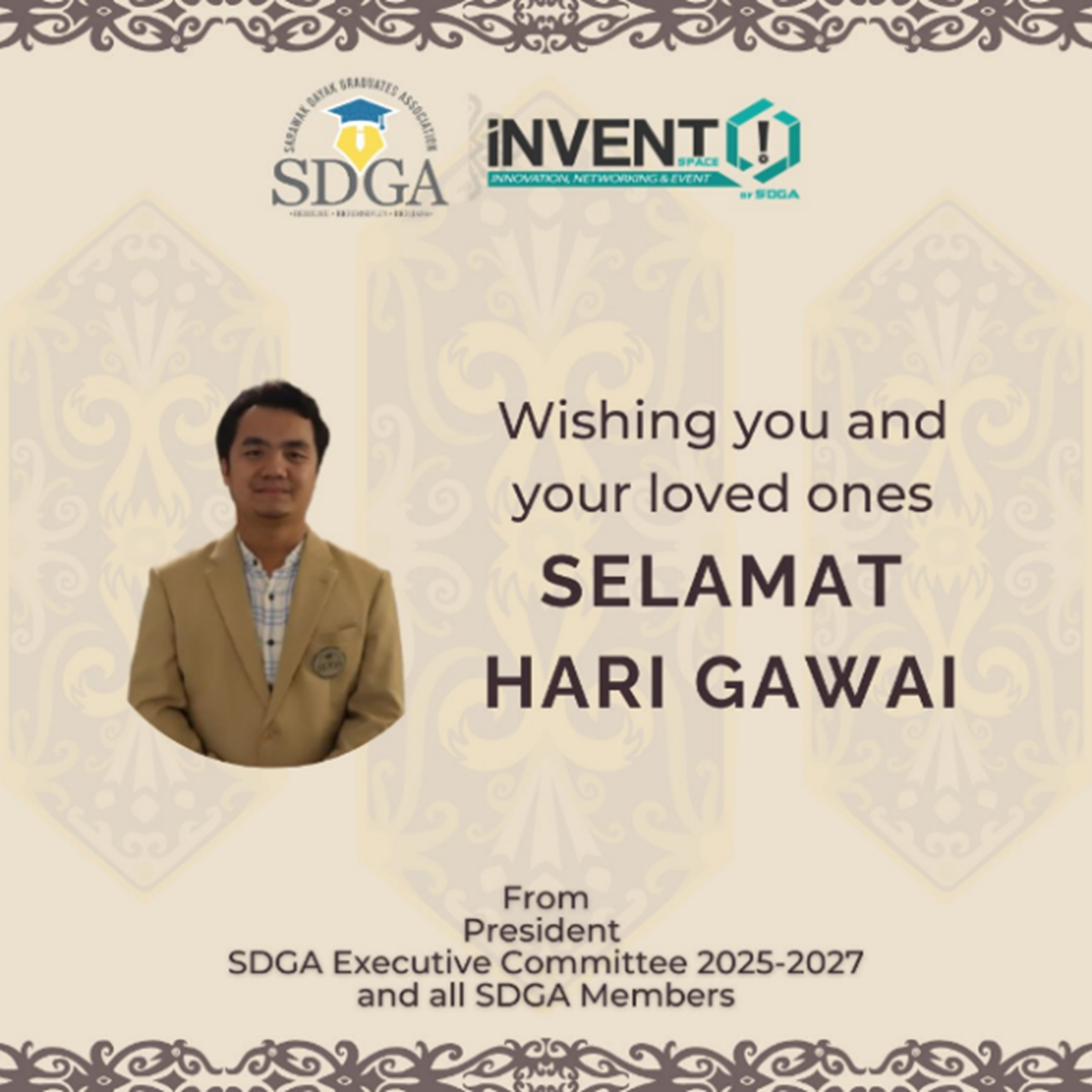 Presidential Message for Hari Gawai Dayak 2025